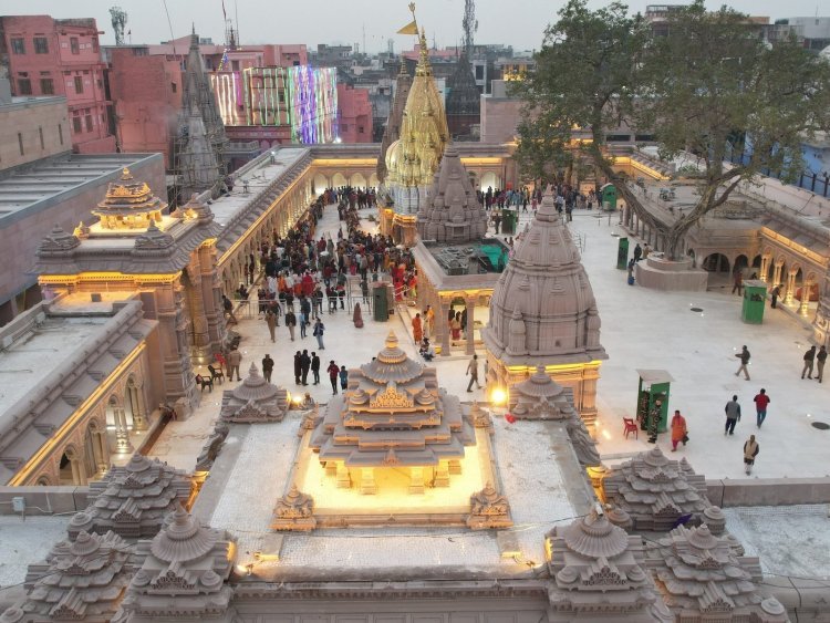 योगी सरकार अग्नि सुरक्षा के अत्याधुनिक उपकरणों से काशी विश्वनाथ धाम को किया लैस