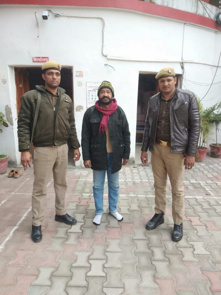 लम्बे अर्से से फरार आरोपी चढ़ा पुलिस के हत्थे