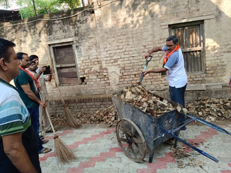 नौ दिवसीय स्वच्छता अभियान के दूसरे दिन, 24 वार्डों में चला अभियान।