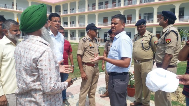 पुलिस कमिश्नर एवं जिलाधिकारी ने आगामी प्रधानमंत्री के दौरे के कार्यक्रम स्थलों का किया औचक निरीक्षणअटल आवासीय विद्यालय में कार्य की धीमी प्रगति पर जिलाधिकारी ने नाराजगी जताई, आज ही कार्य पूर्ण कराये जाने की हिदायत