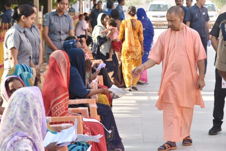 जनता से मुख्यमंत्री  योगी का बड़ा वादा , मत करें चिंता, दूर होगी सबकी पीड़ा: सीएम योगी